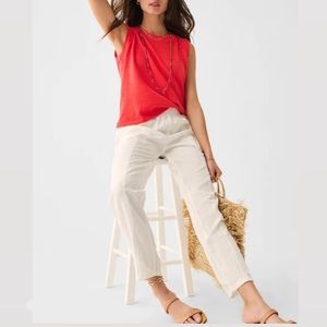 Faherty Arlie Pants Linen Pants Size XXS